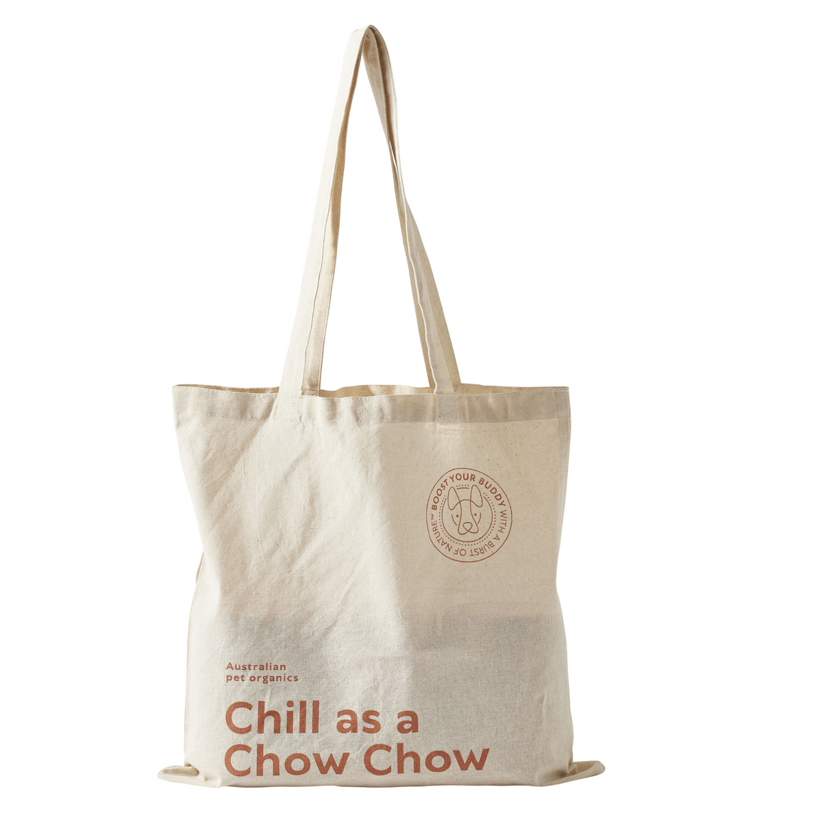 Chill As A Chow Chow Certified Organic Cotton Tote Bag